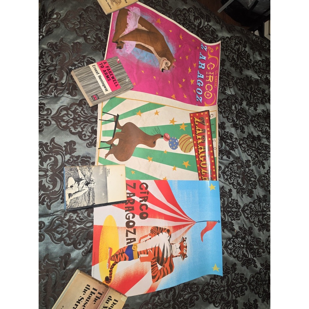 3 Circus Zaragoza Posters From Madagascar 3 17x24